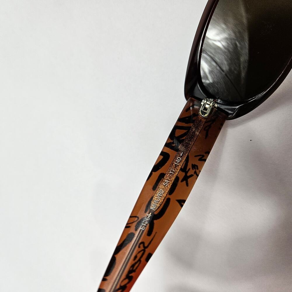 Y2k Escada Designer Sunglasses Brown Small Frame - Picture 7 of 7